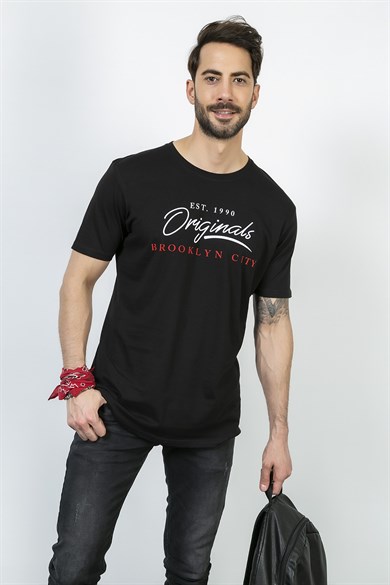 Yazı Baskılı Tshirt