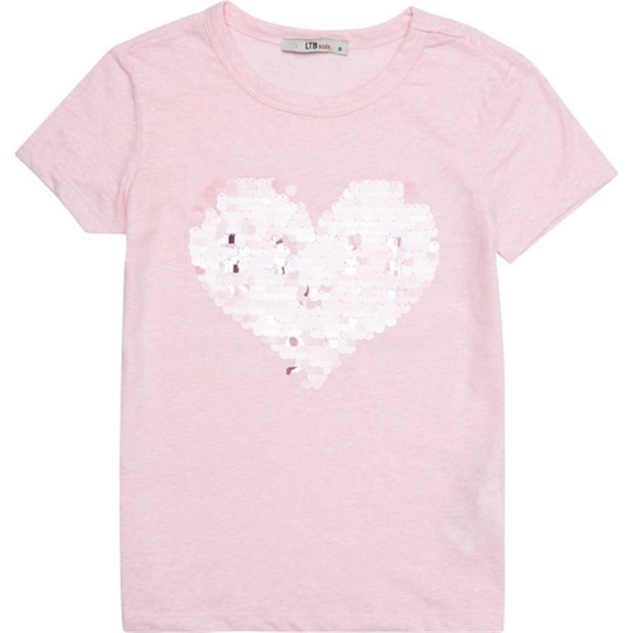 Ekru Kız Bebek Baskılı T-Shirt