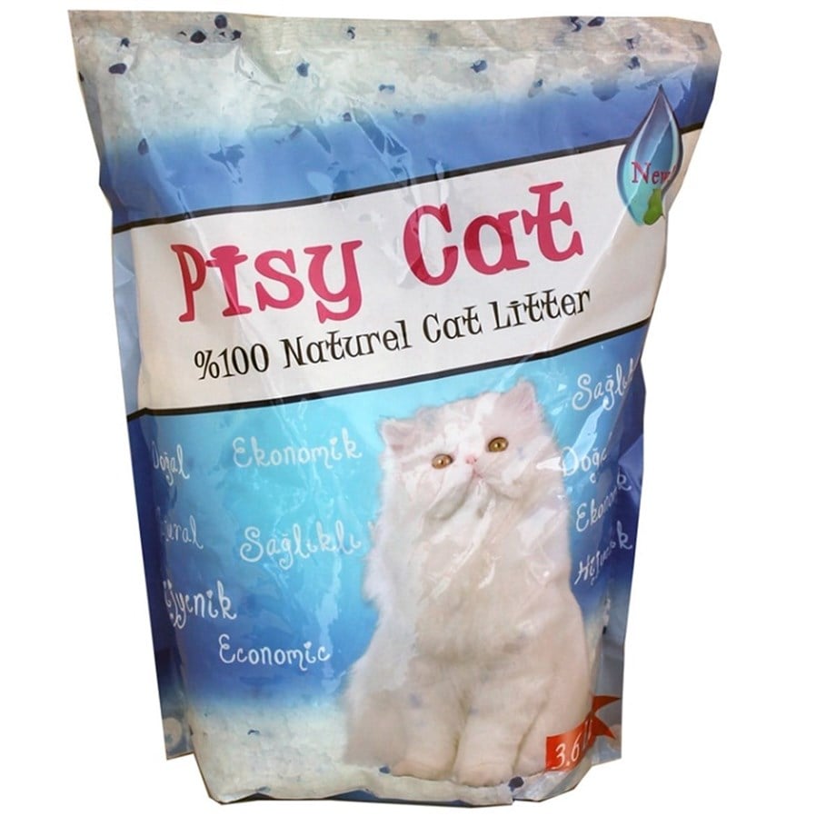 PisyCat Silika Süper Emici Kedi Kumu 3,6 Lt