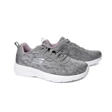 Kadın Günlük Ayakkabı 12963 GYLV SKECHERS DYNAMIGHT 2.0-HOMESPUN WOMENS Gri-Mor