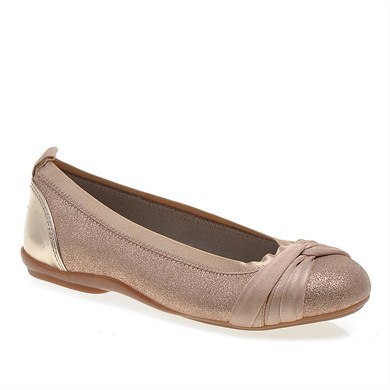 KIRMIZI Kadın Babet 23145070 DKNY STUNNING METALLIC SUEDE