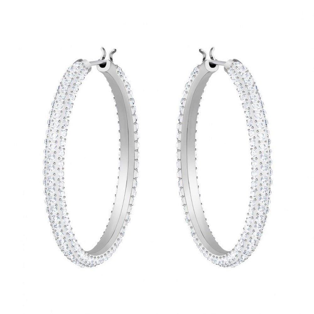 Swarovski 5389432 Stone Hoop İğneli Küpe