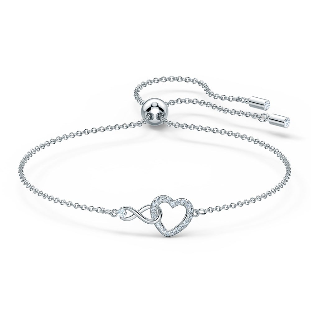 Swarovski 5524421 Infinity Heart Bileklik