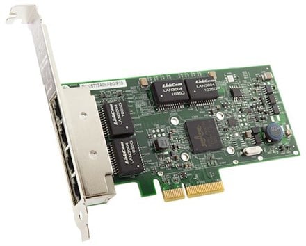 LENOVO 7ZT7A00484 THINKSYSTEM BROADCOM NETXTREME PCIE 1GB 4-PORT RJ45 ETHERNET ADAPTER