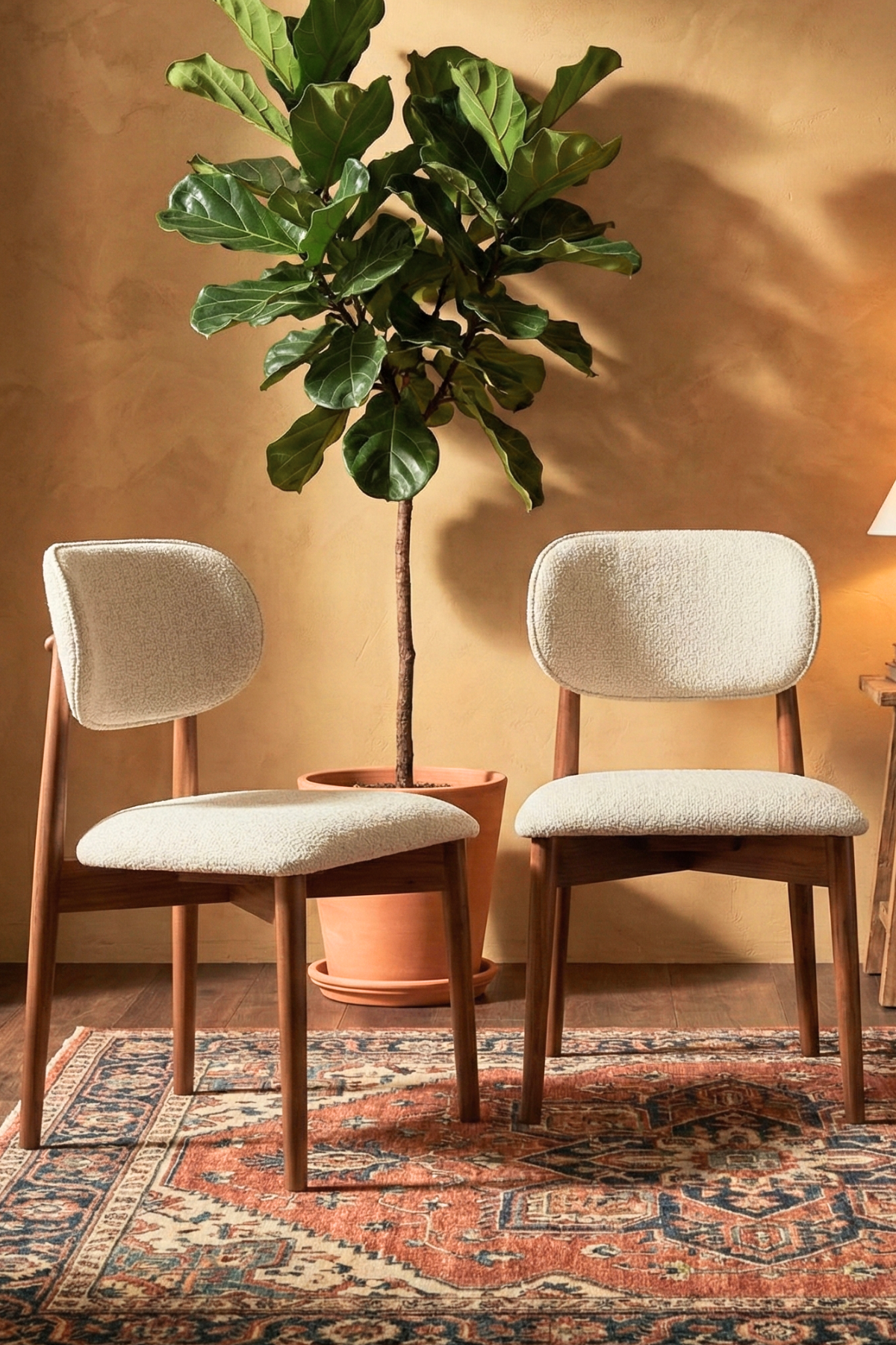 Alvin Ceviz Rengi Açılır Benchli 2 Sandalyeli Mutfak Masa Takımı 80x120 cm – Açıldığında 80x150 cm, Vintage Masa Takımı