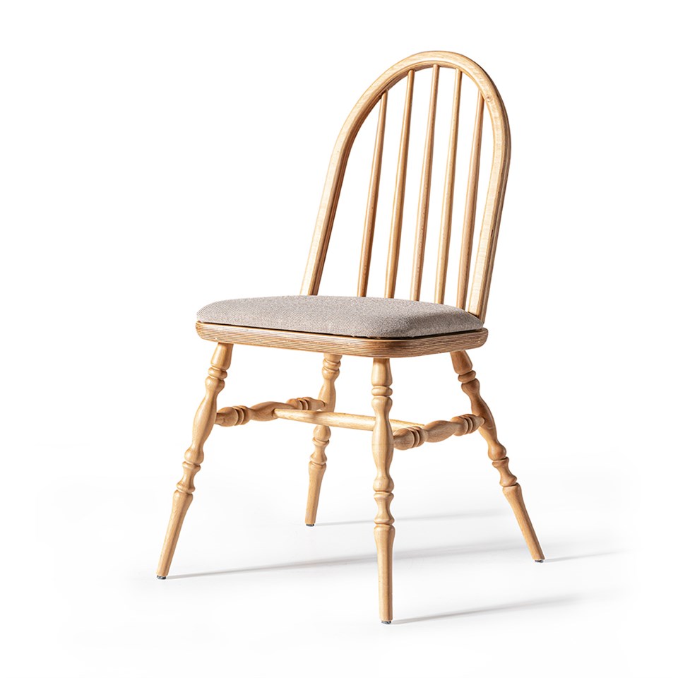 Woodenbend Laura Natural Kayın Sandalye –Ahşap Detaylı El İşçiliği 