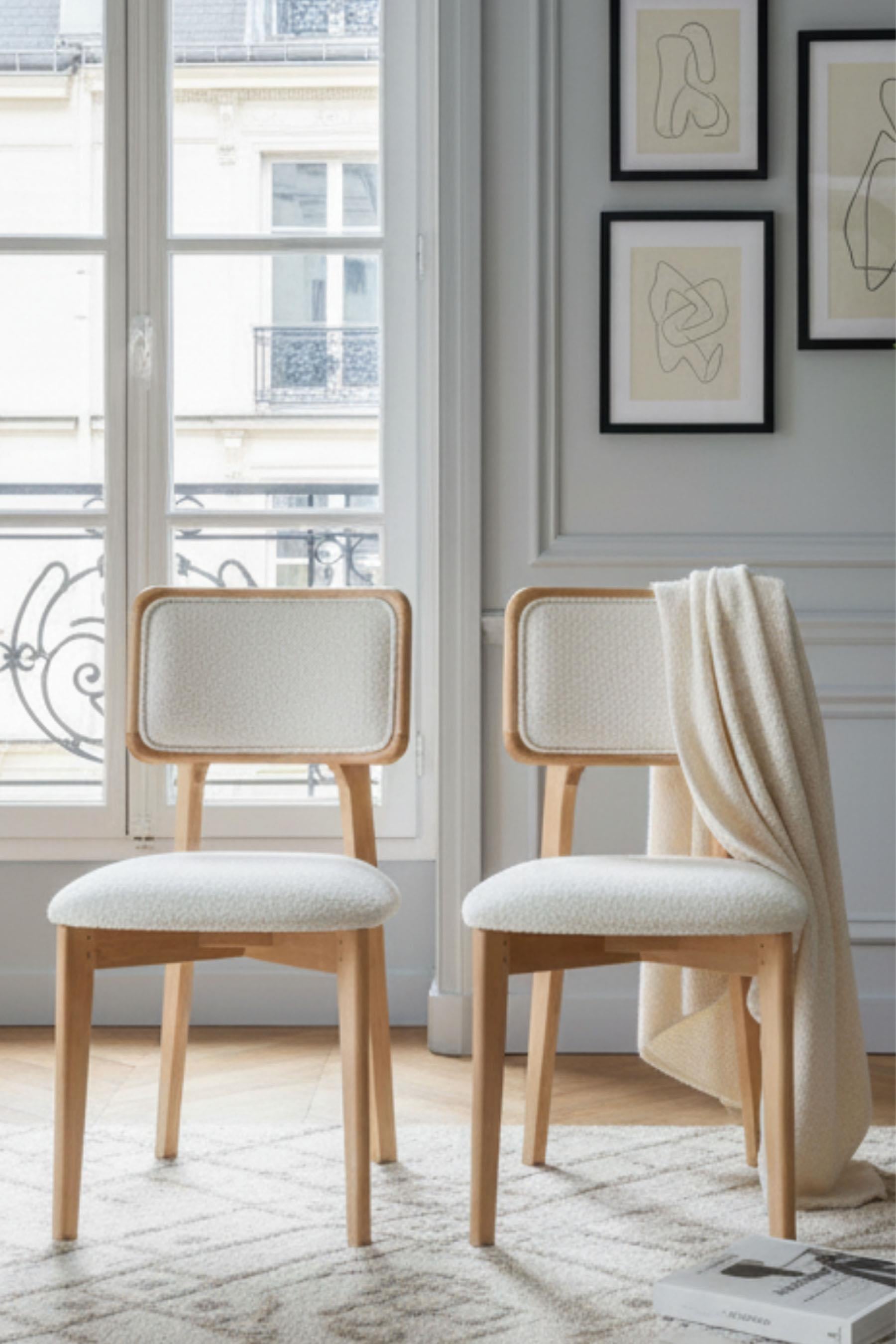 Woodenbend Elena Naturel Ahşap Açılır Mutfak Masa Takımı 80x120 cm – Bench + 2 Döşeme Sandalyeli Vintage Masa Takımı