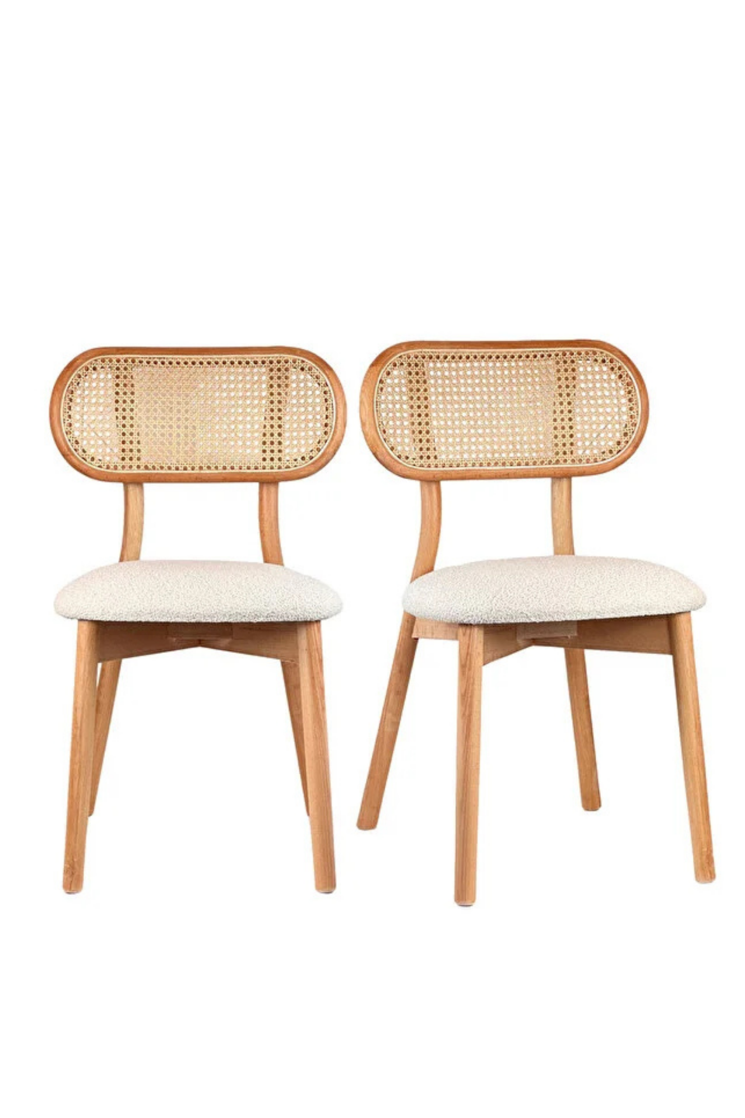 Woodenbend Elle Yuvarlak Natural 100 cm Ahşap Yemek Masası Takımı – Hazeran Sandalyeli 4 Kişilik Masa Seti