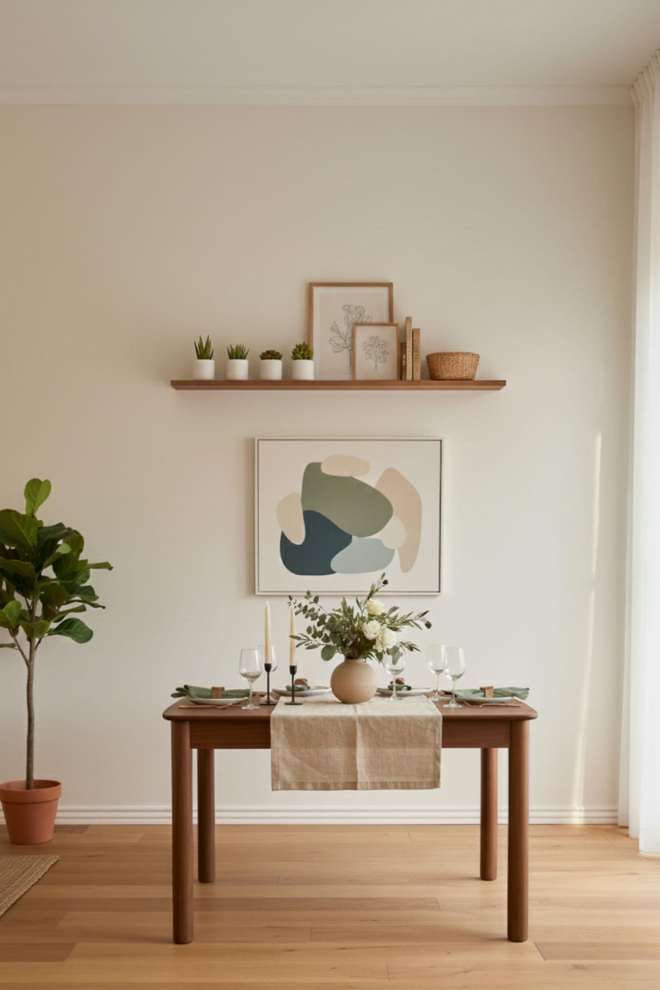 Woodenbend Freya Ceviz Rengi 80x120 cm Açılır Masa Takımı – 4 Kayın Sandalyeli Country Tasarım