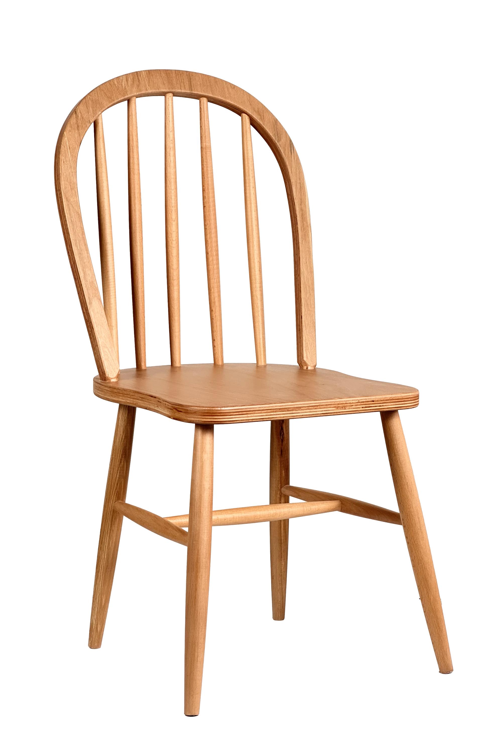 (Woodenbend Milena Natural Kayın Sandalye – Ahşap Detaylı El İşçiliği ( 4 adet )