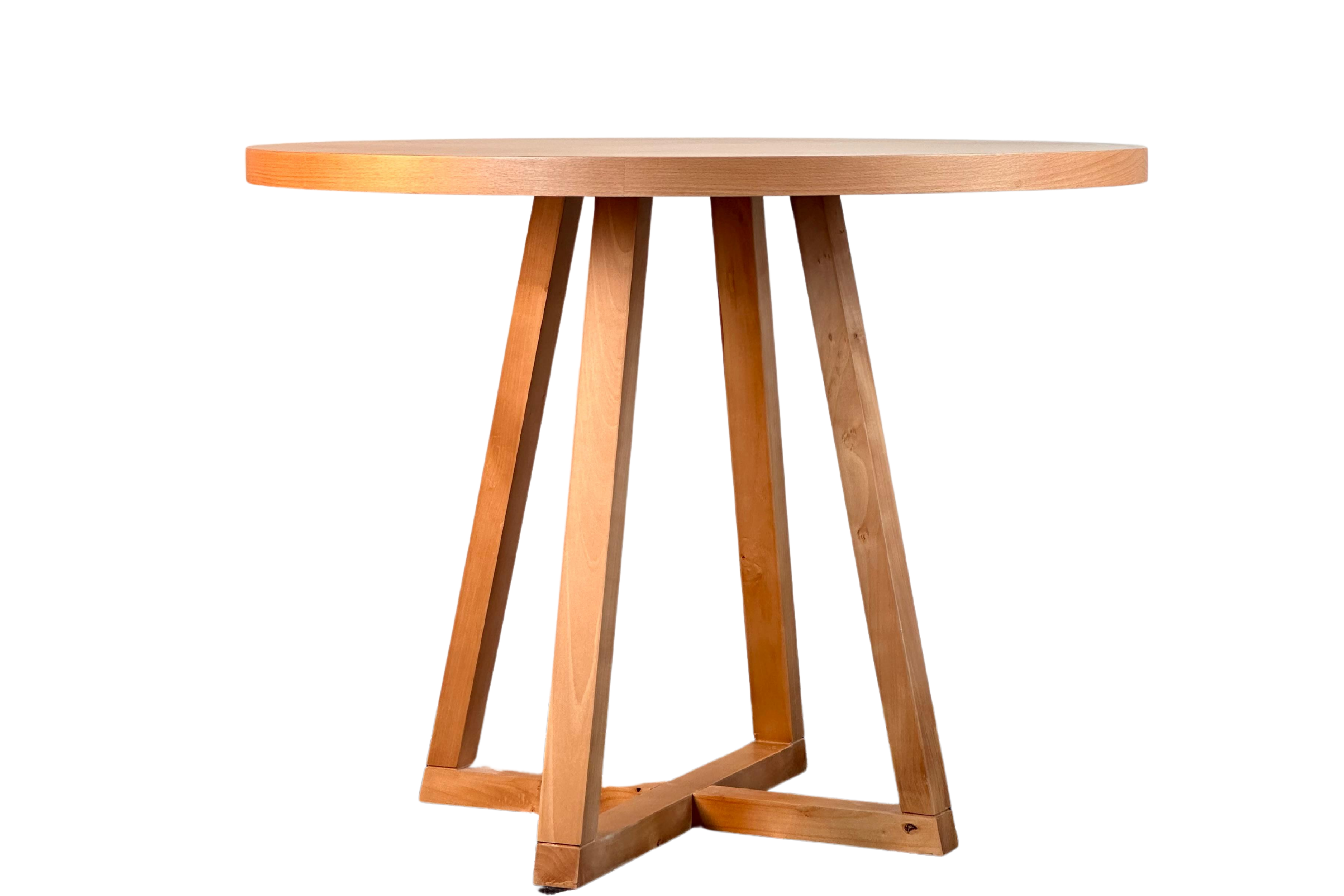 Woodenbend New Natural 100 cm Yuvarlak Yemek Masası – Bohem & İskandinav Tarz