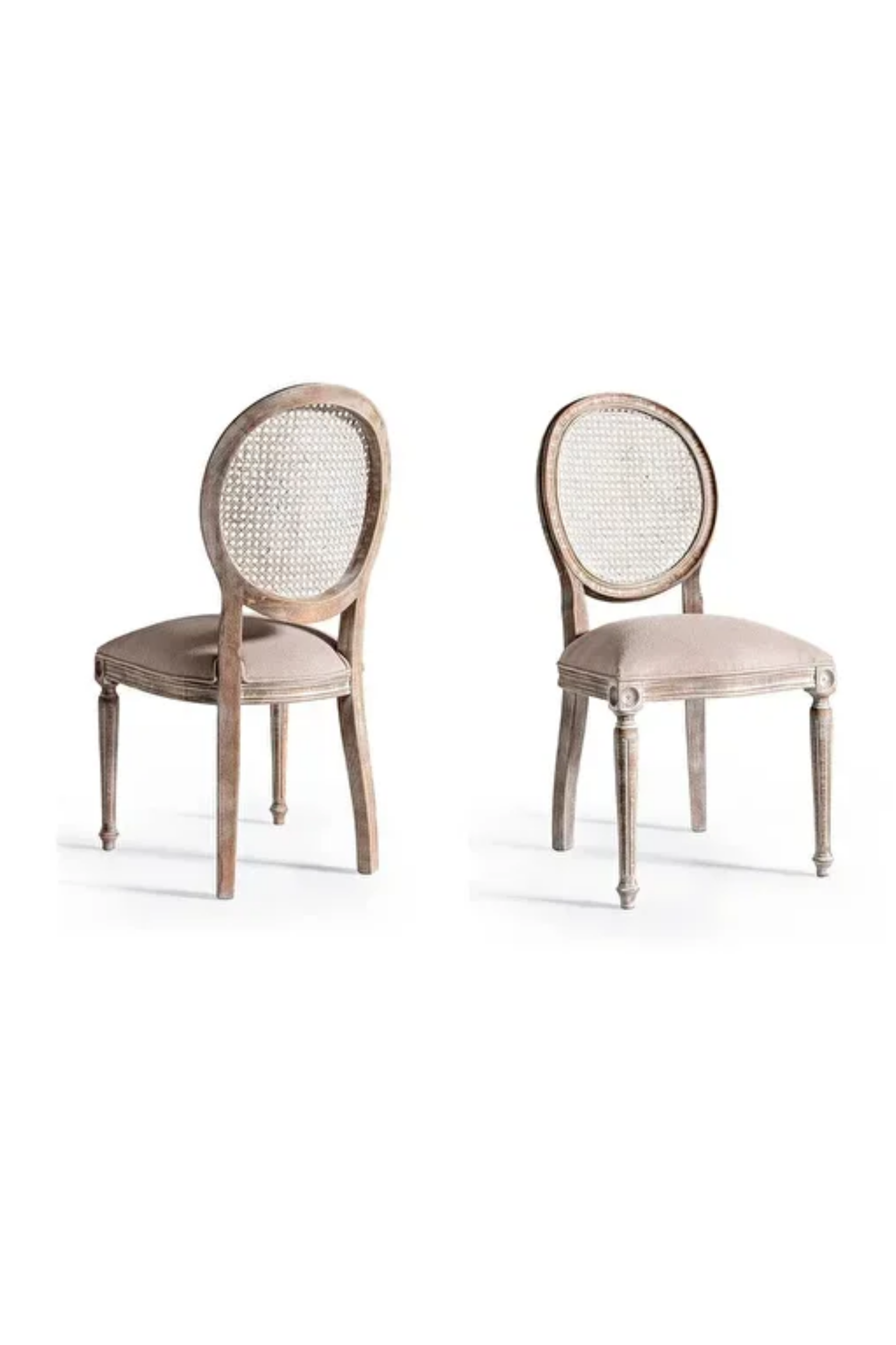 Woodenbend Orlando Eskitilmiş Ahşap Sandalye ( 2 adet sandalye )