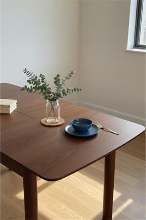 Alvin Ceviz Rengi Açılır Benchli 2 Sandalyeli Mutfak Masa Takımı 80x120 cm – Açıldığında 80x150 cm, Vintage Masa Takımı