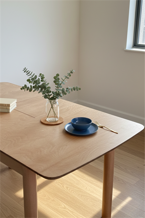 Woodenbend Elena Natural Ahşap 80x120 cm – Açıldığında 80x150 cm,Bohem & İskandinav Tarz Masa