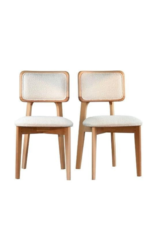 Woodenbend Elena Natural Ahşap Açılır Ahşap Döşemeli Mutfak Masa Takımı 80x120 cm – Açıldığında 80x150 cm, Vintage Masa Takımı