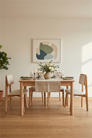 Woodenbend Elena Natural Ahşap Açılır Ahşap Döşemeli Mutfak Masa Takımı 80x120 cm – Açıldığında 80x150 cm, Vintage Masa Takımı