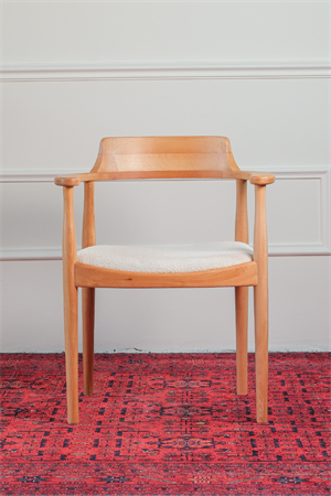 Woodenbend Eva Natural Kollu Kayın Sandalye – Ahşap Detaylı El İşçiliği