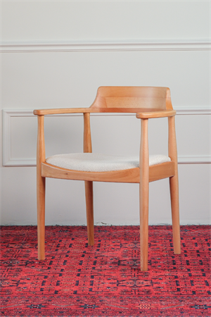 Woodenbend Eva Natural Kollu Kayın Sandalye – Ahşap Detaylı El İşçiliği