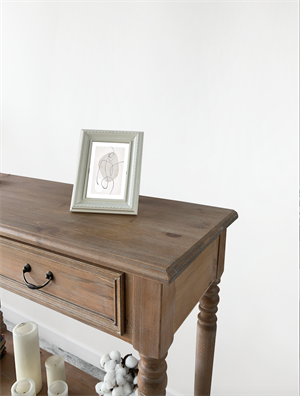 Woodenbend Finley Masif Ahşap Eskitme Dresuar 
