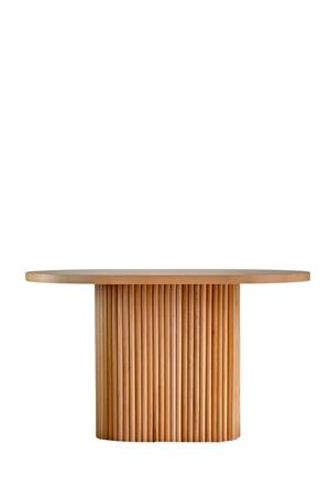 Woodenbend Mirla Natural 80x130 cm  Oval  Yemek Masası – Bohem & İskandinav Tarz