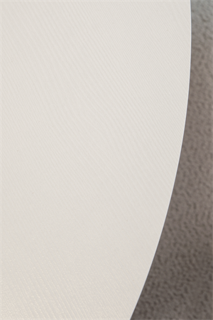 Woodenbend Mirla Siyah Beyaz 100 cm Yuvarlak Yemek Masası – Bohem & İskandinav Tarz