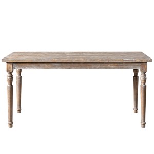 Woodenbend Orlando Eskitme Masif Masa 80×160 cm – Country Tarzı