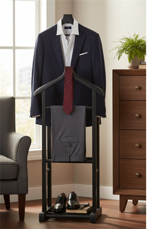 Stone Çift Tepeli Dilsiz Uşak Mat Siyah 130 cm | Masif Kayın Ahşap Modern İskandinav Ceket & Pantolon Askı Standı