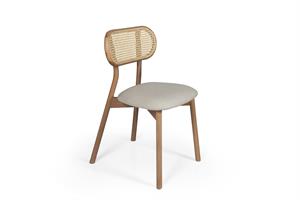 Woodenbend Troy Natural Kayın Sandalye – Ahşap Detaylı El İşçiliği