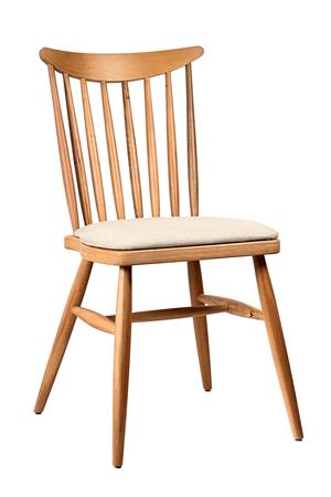 Woodenbend Aldo Natural Kayın Sandalye – Ahşap Detaylı El İşçiliği 