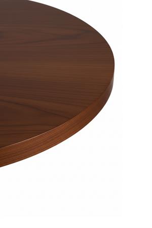 Woodenbend Arlen Ceviz 100 cm Yuvarlak Yemek Masası – Bohem & İskandinav Tarz