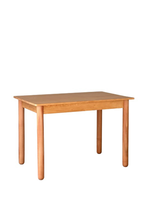 Woodenbend Bohem Masif Ahşap 80x120 cm Dikdörtgen Yemek Masası – Bohem & İskandinav Tarz