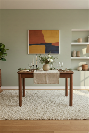 Woodenbend Helen Ceviz Rengi Açılır Yemek Masası Takımı 80x120 / 80x150 cm | 4 Hazeran Sandalyeli Masif Kayın Ayaklı Country & Modern Masa Seti