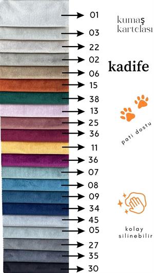 Woodenbend Medin Ceviz Rengi Kayın Ağacı 4 lü Döşemeli Sandalye Modern İskandinav Set