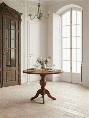 Woodenbend Kraunt Ceviz Yuvarlak Ahşap Masa Takımı 100x100 cm – 4 Sandalyeli Modern İskandinav