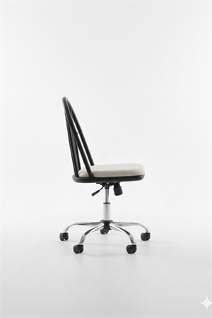 Woodenbend Laura Ahşap calısma sandlayesı eskıtme sıyah 