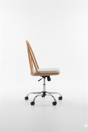 Woodenbend Laura Ahşap Natural Çalısma  Sandalyesı 