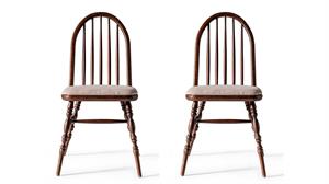 Woodenbend Laura Ahşap Sandalye Ceviz (4 Adet )