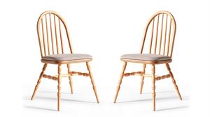 Woodenbend Laura Natural Ahşap Sandalye (4 Adet )