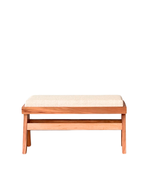 Woodenbend Liya Natural Ahşap Bench