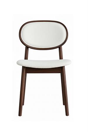 Woodenbend Medin Ceviz Rengi Kayın Ağacı Döşemeli Sandalye Modern İskandinav Set