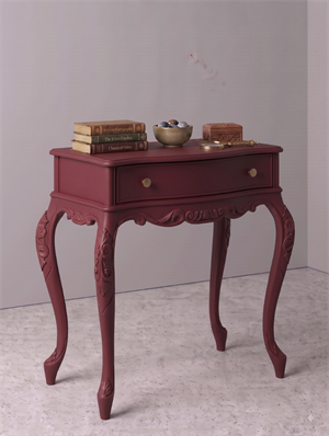 Woodenbend Milano Bordo Dresuar 92x45x83 cm | Klasik Ahşap Antre ve Hol Dresuarı