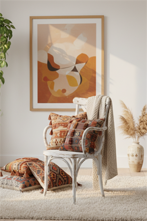 Woodenbend Milano Thonet Kollu Krem Eskitme Rengi Ahşap Kayın Ağacı Sandalye –Ahşap Detaylı El İşçiliği