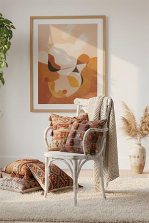 Woodenbend Milano Thonet Kollu Krem Eskitme Rengi Ahşap Kayın Ağacı Sandalye –Ahşap Detaylı El İşçiliği