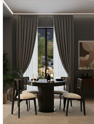Woodenbend Mirla Siyah Ahşap Açılır Masa Takımı 100x100 cm – Açılınca 100x130 cm, Modern Tasarım