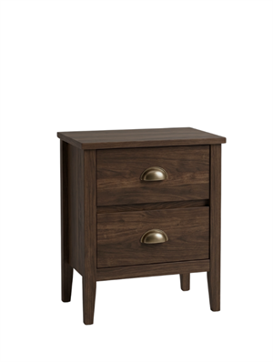 Woodenbend Mono Ahşap Ceviz Rustik Komodin Country Klasik Tarz El İşçiliği