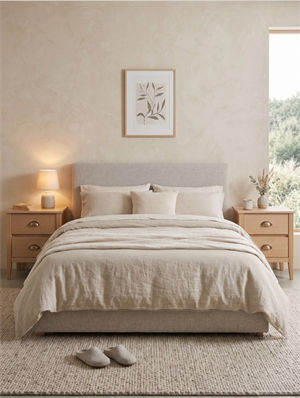 Woodenbend Mono Ahşap Naturel Rustik Komodin Country Klasik Tarz El İşçiliği