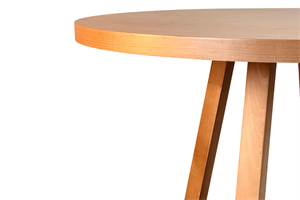 Woodenbend New Natural 100 cm Yuvarlak Yemek Masası – Bohem & İskandinav Tarz