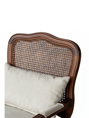 Woodenbend Orlando Ceviz Hazeranlı Berjer – Kayın Ağacı, İskandinav Bohem Tarz, Konforlu Oturum