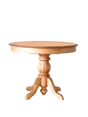 Woodenbend Roma Ahşap Natural Açılır Masa 100x100