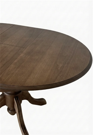 Woodenbend Ronya Oval Açılır Masa Takımı Ceviz Rengi 80x120–150 cm 4 Döşemeli Sandalye Modern İskandinav